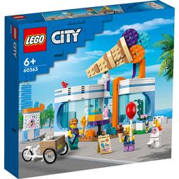 Конструктор LEGO City Крамниця морозива, 296 деталей (60363)