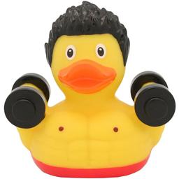Іграшка для купання FunnyDucks Качка-бодибілдер (2098)