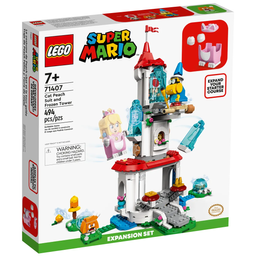 Конструктор LEGO Super Mario Дополнительный набор Костюм Пич-кошки и Ледяная башня, 494 деталей (71407)