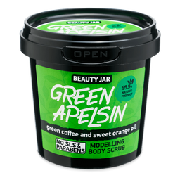 Моделюючий скраб для тіла Beauty Jar Green Apelsin, 200 г