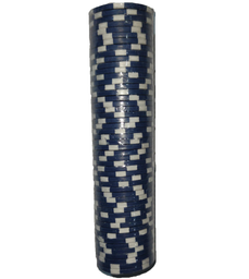 Набір фішок для гри в покер Offtop, 50 шт., синій (848073)