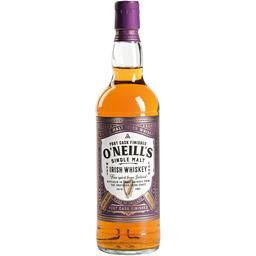 Віскі O'Neills Port Cask Finished Single Malt Irish Whiskey 40% 0.7 л