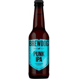 Пиво BrewDog Punk IPA непастеризоване, 5,4%, 0,33 л
