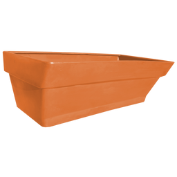 Грядка пластикова Укрхимпласт, 210 л, оранжевая (10647)