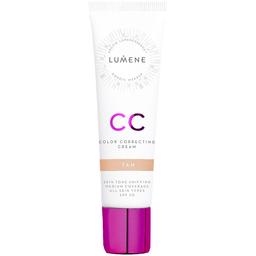 Тональний СС-крем Lumene CC Color Correcting Cream SPF 20 відтінок Tan 30 мл