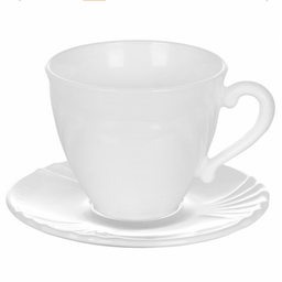 Чайний сервіз Luminarc Cadix, 6 персон, білий (37784)