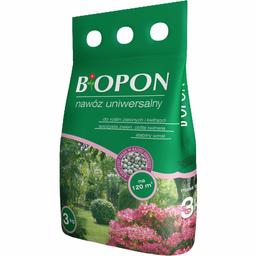 Добриво гранульоване Biopon універсальне, 3 кг