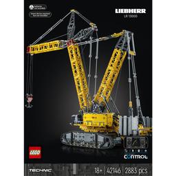 Конструктор LEGO Technic Гусеничний підйомний кран Liebherr LR 13000, 2883 деталей (42146)