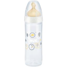Пляшечка Nuk New Class FC, з латексною соскою, 6-18 міс., 250 мл, білий (3954107)