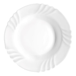 Тарелка суповая Bormioli Rocco Ebro, 23,5 см, белый (402811FN9321990)