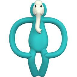 Іграшка-прорізувач Matchstick Monkey Слон, 11 см, бірюзова (MM-E-001)