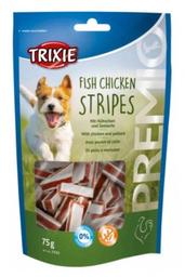 Ласощі для собак Trixie Premio Chicken and Pollock Stripes, з куркою та рибою, 75 г