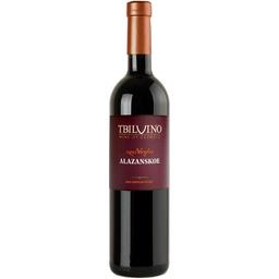 Вино Tbilvino Alazanskoe, червоне, напівсолодке, 12,5%, 0,75 л