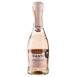 Вино ігристе Canti Prosecco Millesimato Rose, рожеве, сухе, 11%, 0,2 л (94763)