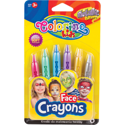 Грим для обличчя Colorino Metallic 6 кольорів (65917PTR)