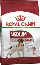 Сухий корм Royal Canin Medium Adult для дорослих собак середніх порід, з м'ясом птиці і кукурудзою, 4 кг