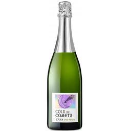 Вино игристое Cola De Cometa Cava, белое, брют, 12%, 0,75 л