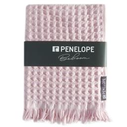 Полотенце Penelope Eve Waffle,150х90 см, розовый (svt-2000022309684)