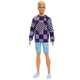 Лялька Кен Barbie у светрі у клітинку (HBV25)
