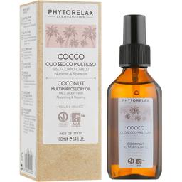 Олія-еліксир Phytorelax Vegan&Organic Coconut для обличчя, тіла та рук 100 мл (6022227)