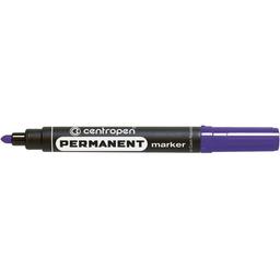 Маркер перманентный Centropen Permanent конусообразный 2.5 мм фиолетовый (8566/08/1/P)