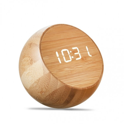 Часы Gingko Tumbler Click, бамбук (G011BO)