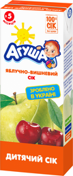 Сок Агуша Яблочно-вишневый, 200 мл