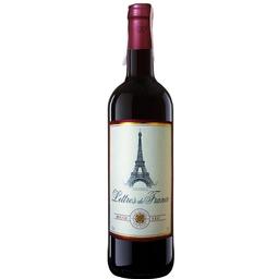 Вино Maison Bouey Lettres de France, красное, сухое, 0,75 л