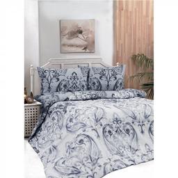 Комплект постельного белья Iris Home Ranforce Castle, ранфорс, двуспальный, серый (svt-2000022279055)