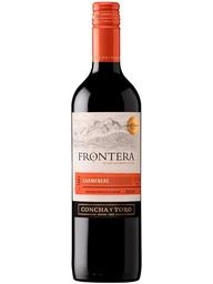 Вино Frontera Carmenere, полусухое, красное, 12%, 0,75 л
