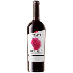 Вино Koblevo Chateau Belle, червоне, напівсолодке, 9-12%, 0,75 л (886266)