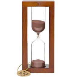 Пісочний годинник настільний Склоприлад 4-27, 10 хвилин, коричневий (300586)