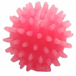 Іграшка для собак Fox М'яч із шипами, з ароматом ванілі, 7,5 см, червона