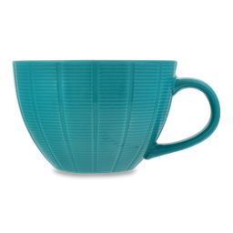 Чашка фарфоровая Offtop, 460 мл, голубой (850103)
