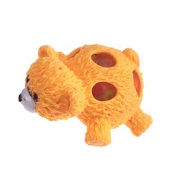 Игрушка-антистресс Offtop Медведь, желтый (860255)