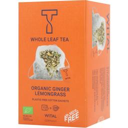 Чай травяной Wital Organic Ginger Lemongrass органический 17 пакетиков 42.5 г