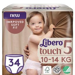 Подгузники-трусики Libero Touch Pants 5 (10-14 кг), 34 шт.