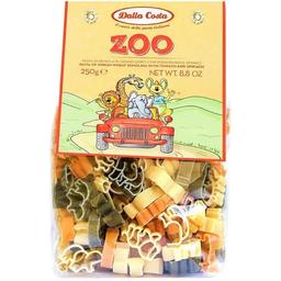 Макарони Dalla Costa Zoo Pasta, с томатами и шпинатом, 250 г