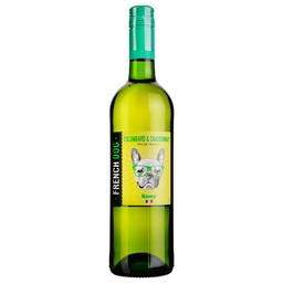 Вино French Dog Colombard&Chardonnay Cotes De Gascogne IGP, біле, сухе, 0,75 л