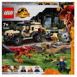 Конструктор LEGO Jurassic World Перевезення пірораптора та дилофозавру, 254 деталі (76951