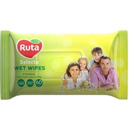Вологі серветки Ruta Selecta для всієї родини, 60 шт.