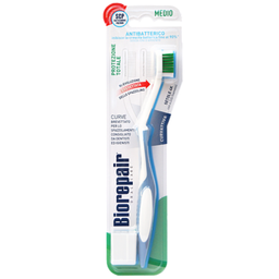 Зубна щітка Biorepair Досконала чистка для щоденного догляду, середня, блакитний