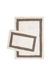 Набір килимків Irya Liberte beyaz, 90х60 см та 60х40 см, білий (svt-2000022288514)