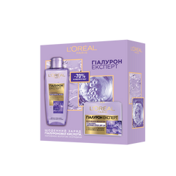 Подарочный набор L’Oréal Paris: Дневной крем для лица SPF20 Hyaluron Expert, 50 мл + Мицеллярная вода для нормального типа кожи лица, 200 мл (ZUA03222)