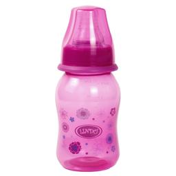 Бутылочка для кормления Lindo, изогнутая, 125 мл, фиолетовый (Li 132 фіол)
