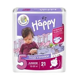 Підгузки дитячі Bella Baby Happy Junior 5 (12-25 кг), 21 шт.