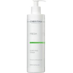 Очищуючий тонік для жирної та комбінованої шкіри Christina Fresh Purifying Toner з лемонграсом 300 мл