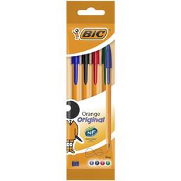 Ручка кулькова BIC Orange Original Fine, 0,36 мм, 4 кольори, 4 шт. (8308541)