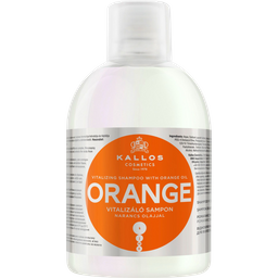 Шампунь для волос Kallos Cosmetics KJMN Orange укрепляющий с маслом апельсина, 1 л