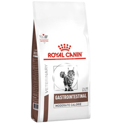 Сухой диетический корм для кошек Royal Canin Gastrointestinal Moderate Calorie при нарушении пищеварения с пониженным содержанием каллорий, 4 кг (4008040)